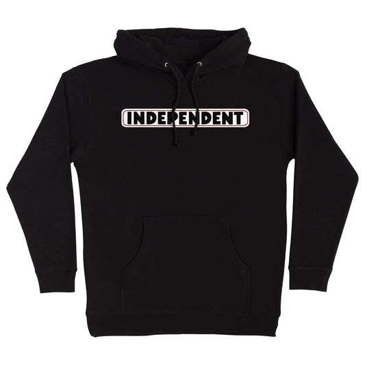 INDEPENDENT Bar Logo Heavy Hoodie - Black Medium