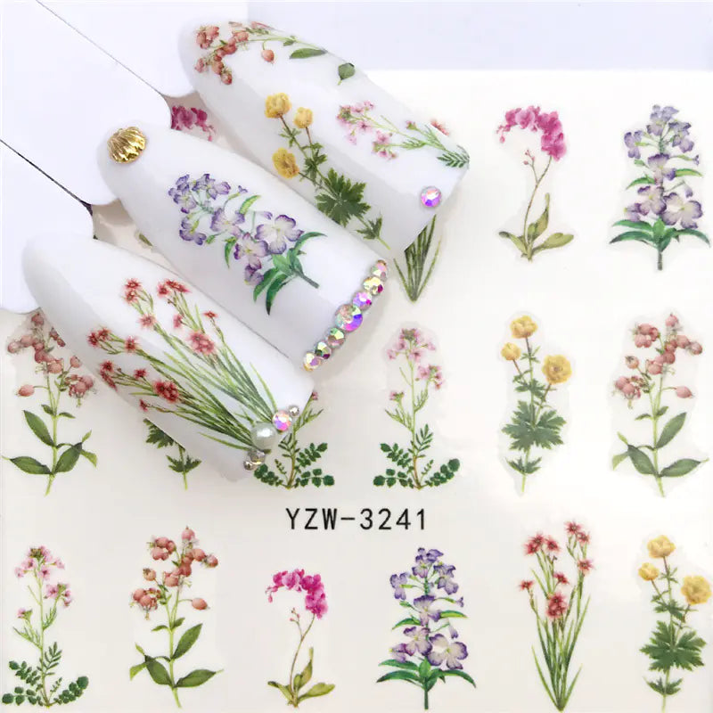 Scandinavian Sky Nail Art Decals