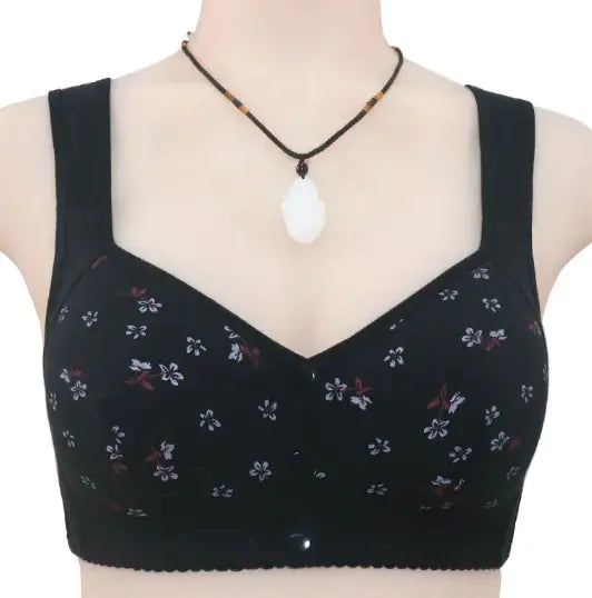 Chic Button-Up Lounge Bra