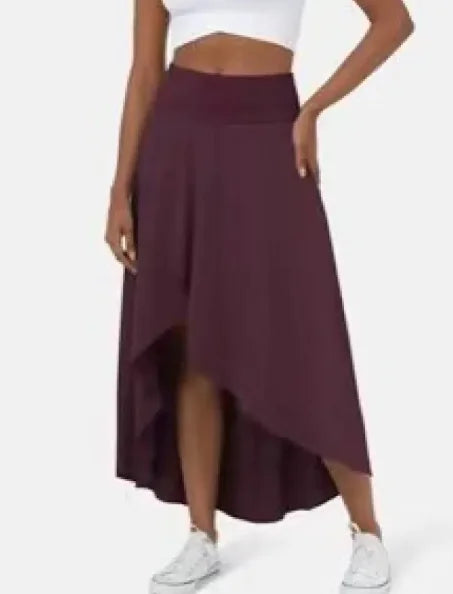 Flowing Asymmetry Skirt
