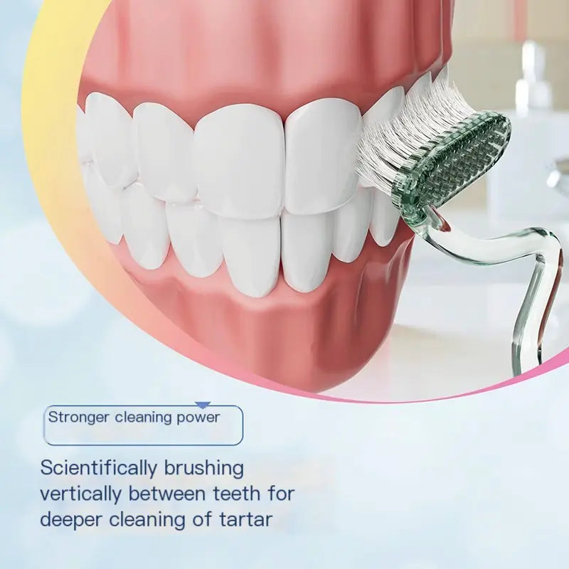MLK S-Curve Gentle Bristle Toothbrush