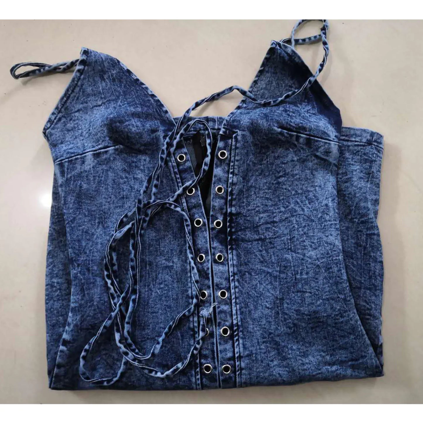 FlexiFit Denim Bodycon Skirt