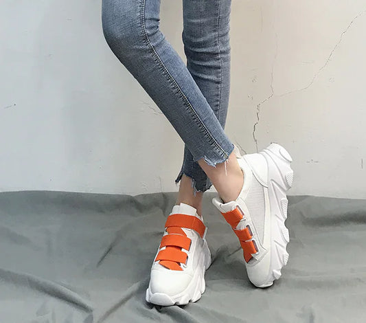 Stylish Velcro Platform Kicks for babies
