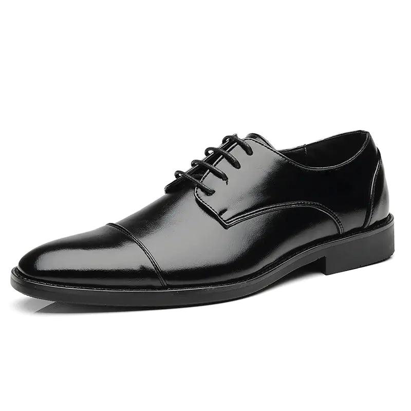 Gentleman's Essential Oxford Leather Shoes