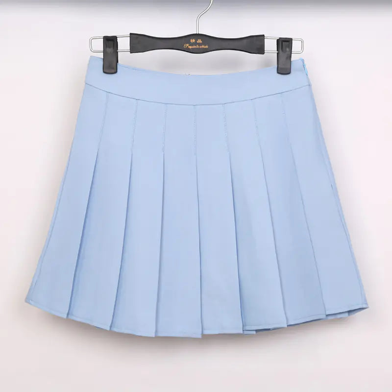 Chic Pleated Midi Skirt