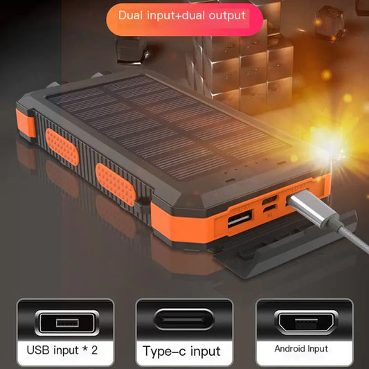 EcoCharge Solar Compass Bank 20000mAh