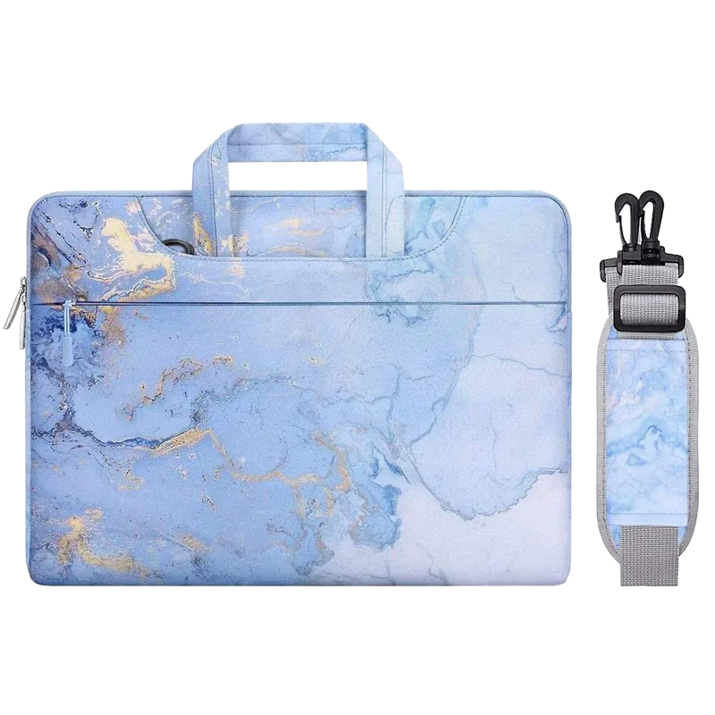 Chic Canvas Print Handbag