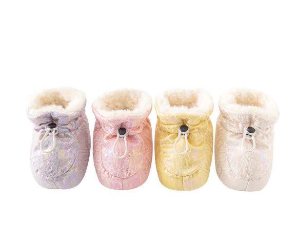 Toddler Tread Soft Plush Slippers