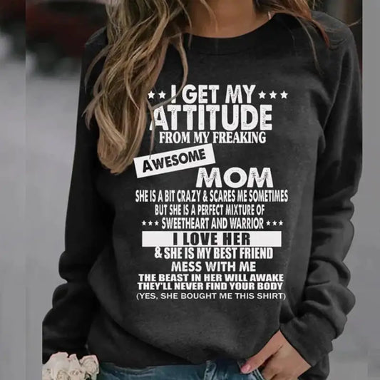 Chic Mom Attitude Pullover