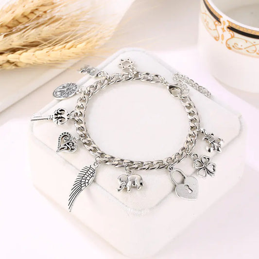 Stylish Alloy Geometric Bracelet