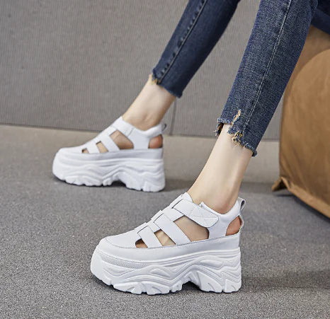 Chic Breathable Platform Sneakers
