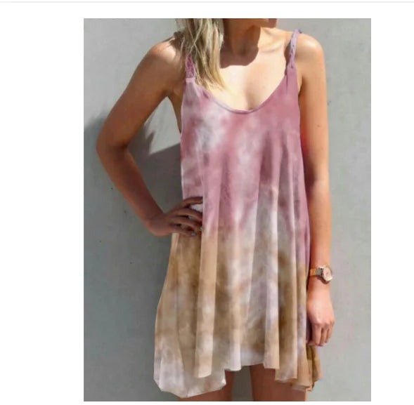Chic Cotton Swing Camisole Dress
