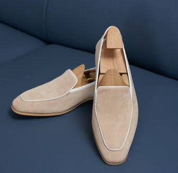 Men's Dual-Tone Professional Leather Shoes