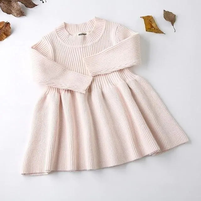 Cozy Cotton Knit Skirt for Kids