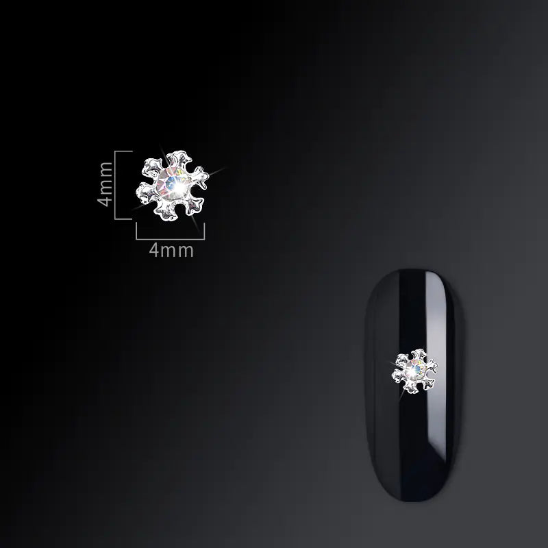 Frosty Flakes Nail Art Charms