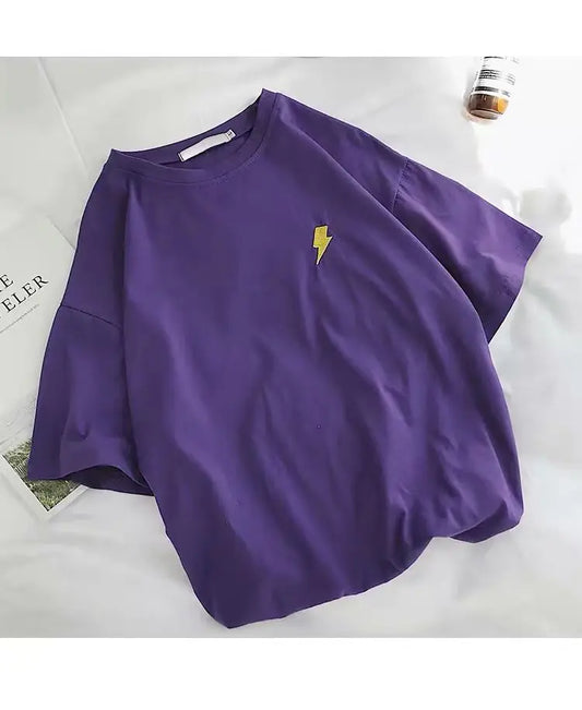 Fashionable Embroidered Short Sleeve Top