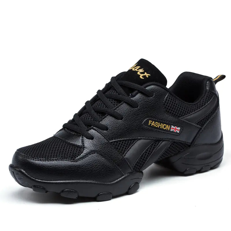 Men's Sleek Dance Footwear - Soft, Airy, Leather