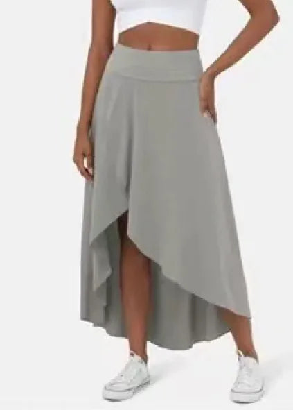 Flowing Asymmetry Skirt