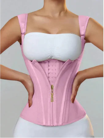 Silhouette Zip Sculpt Top