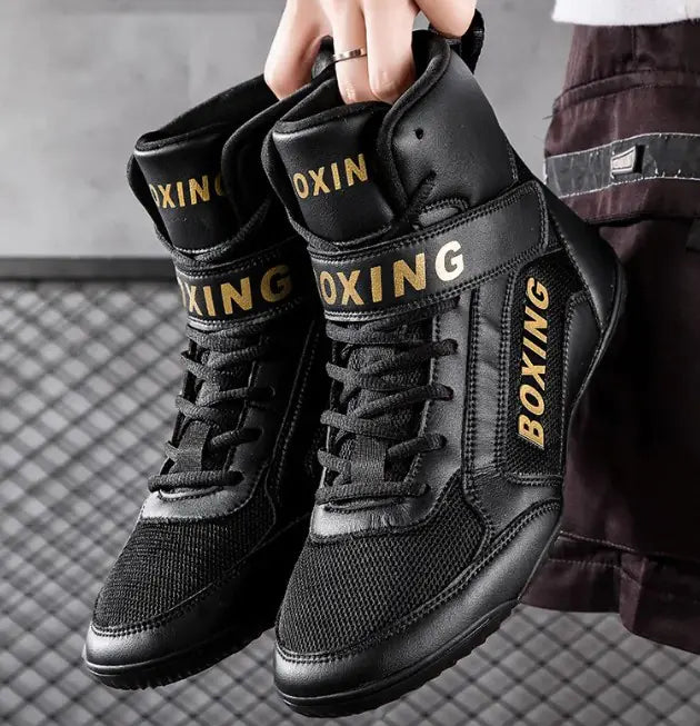 GripMaster High-Top Wrestling Boots