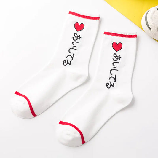 Chic Fruit Pattern Tube Socks for Women