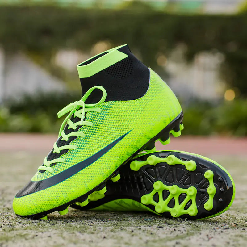 Men's Nylon Soccer Cleats - Outdoor Athletic Shoes