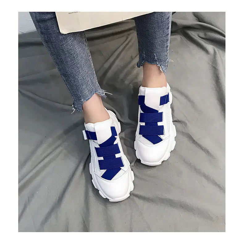 Stylish Velcro Platform Kicks for babies