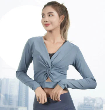 FlexiFit Long Sleeve Yoga Top