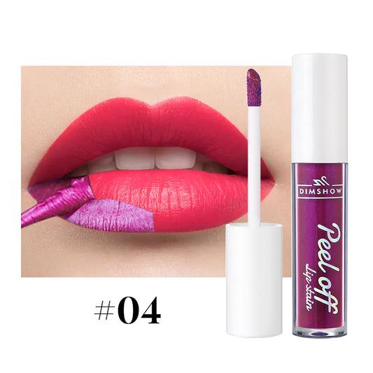 6 Shade Velvet Kiss Peel Off Gloss