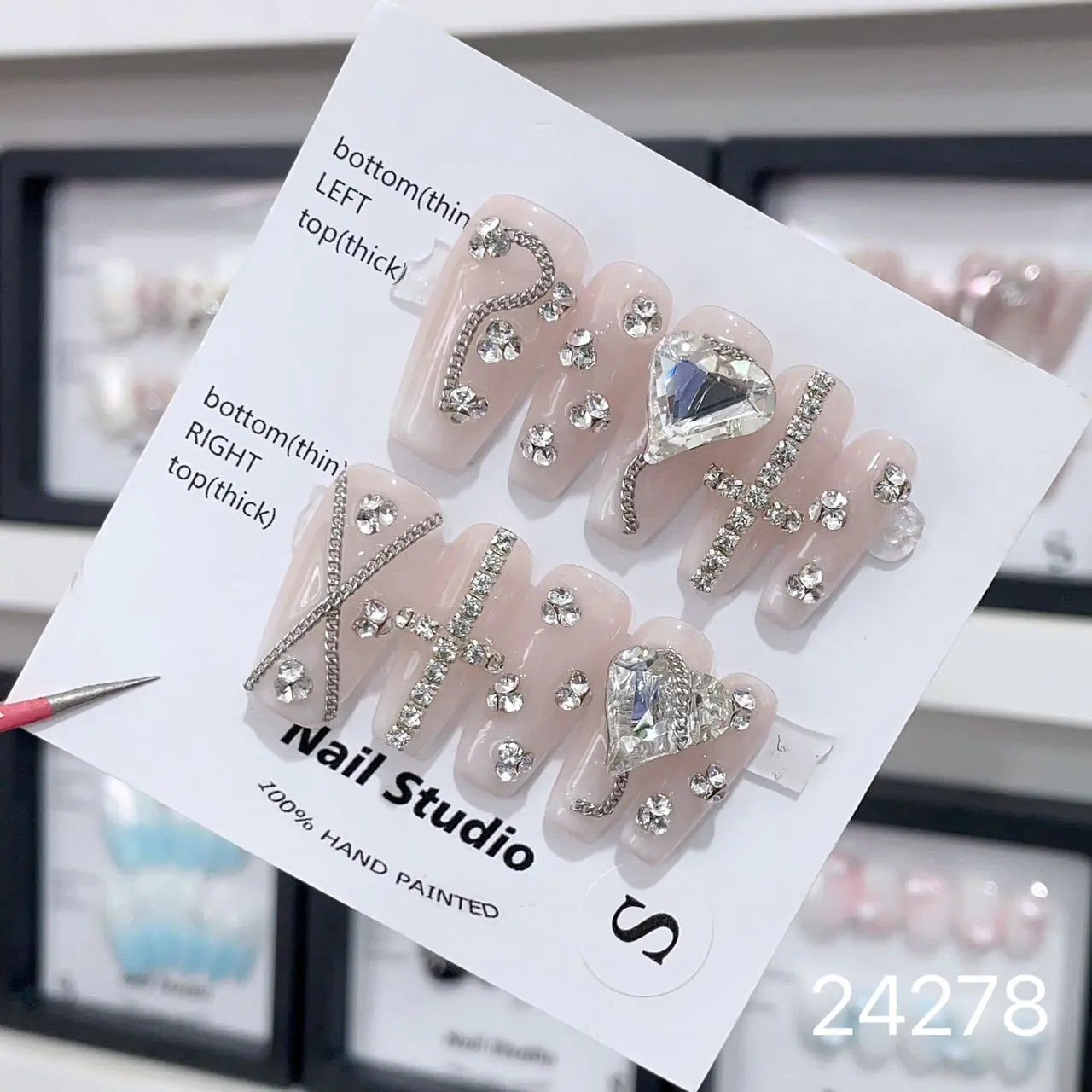 Luxury Rhinestone Nail Art Set
