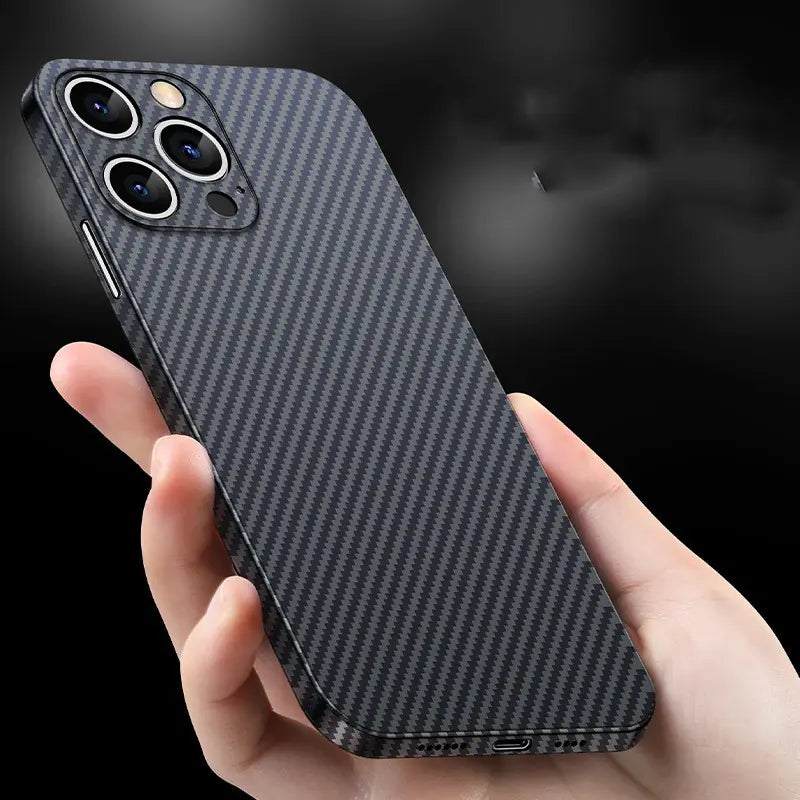 12 Pro Max Sleek Carbon Slim Case