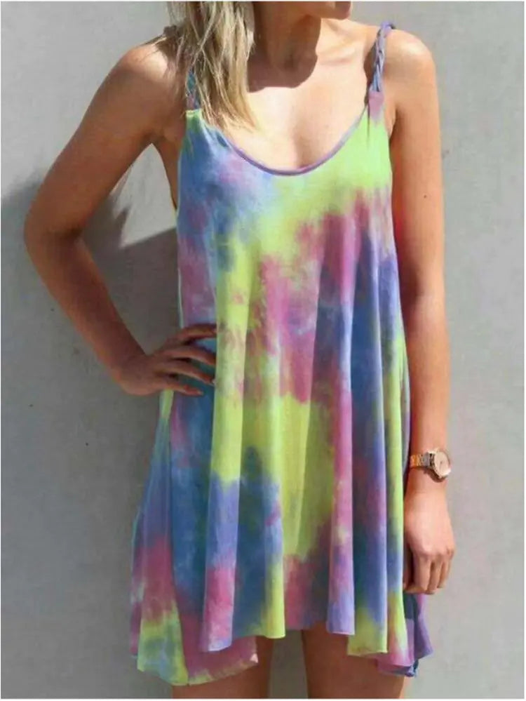 Chic Cotton Swing Camisole Dress